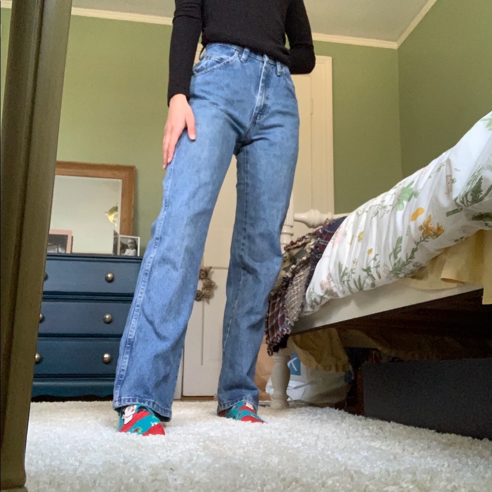 Wrangler high waisted jeans